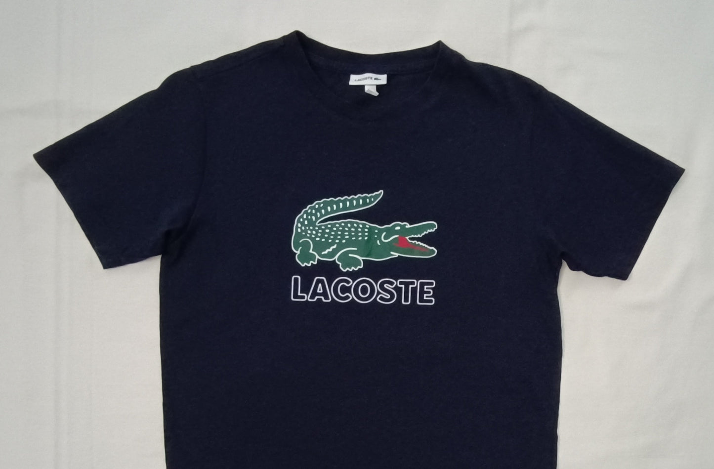 (ДЕТСКО) (Ръст 147-158см) Lacoste Big Logo Tee тениска