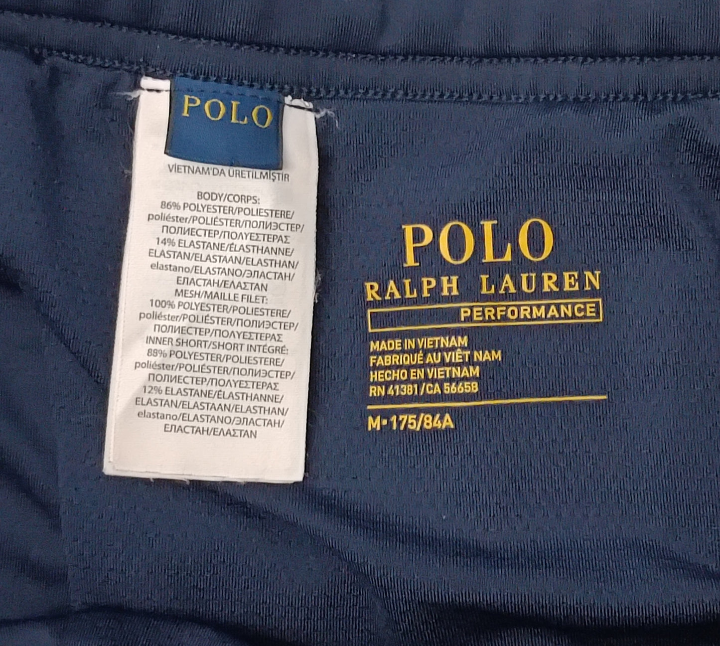 (M) POLO Ralph Lauren 2in1 Shorts шорти с клин 2в1