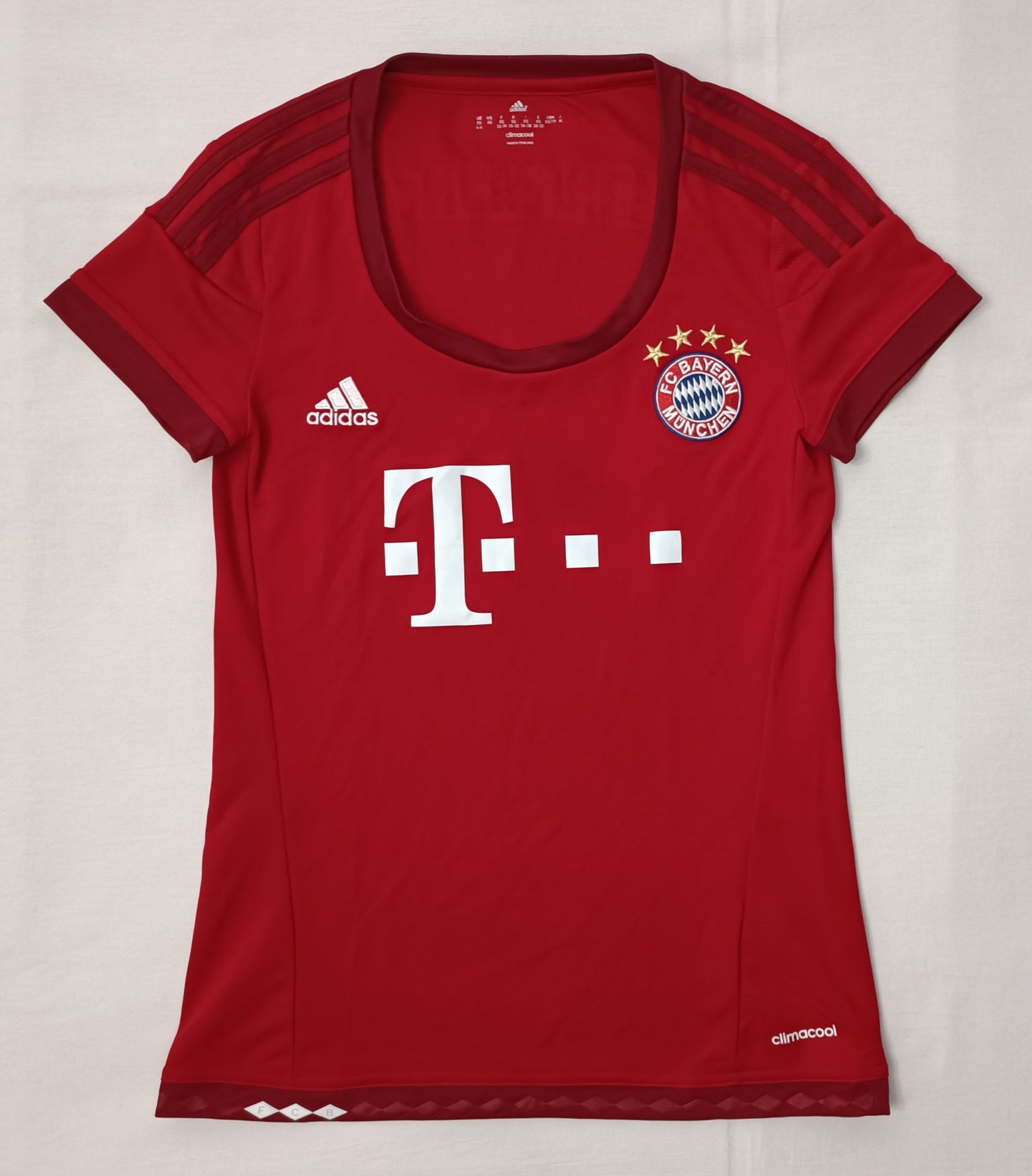 (ДАМСКО) (XS) Adidas Bayern Munchen Home Jersey тениска