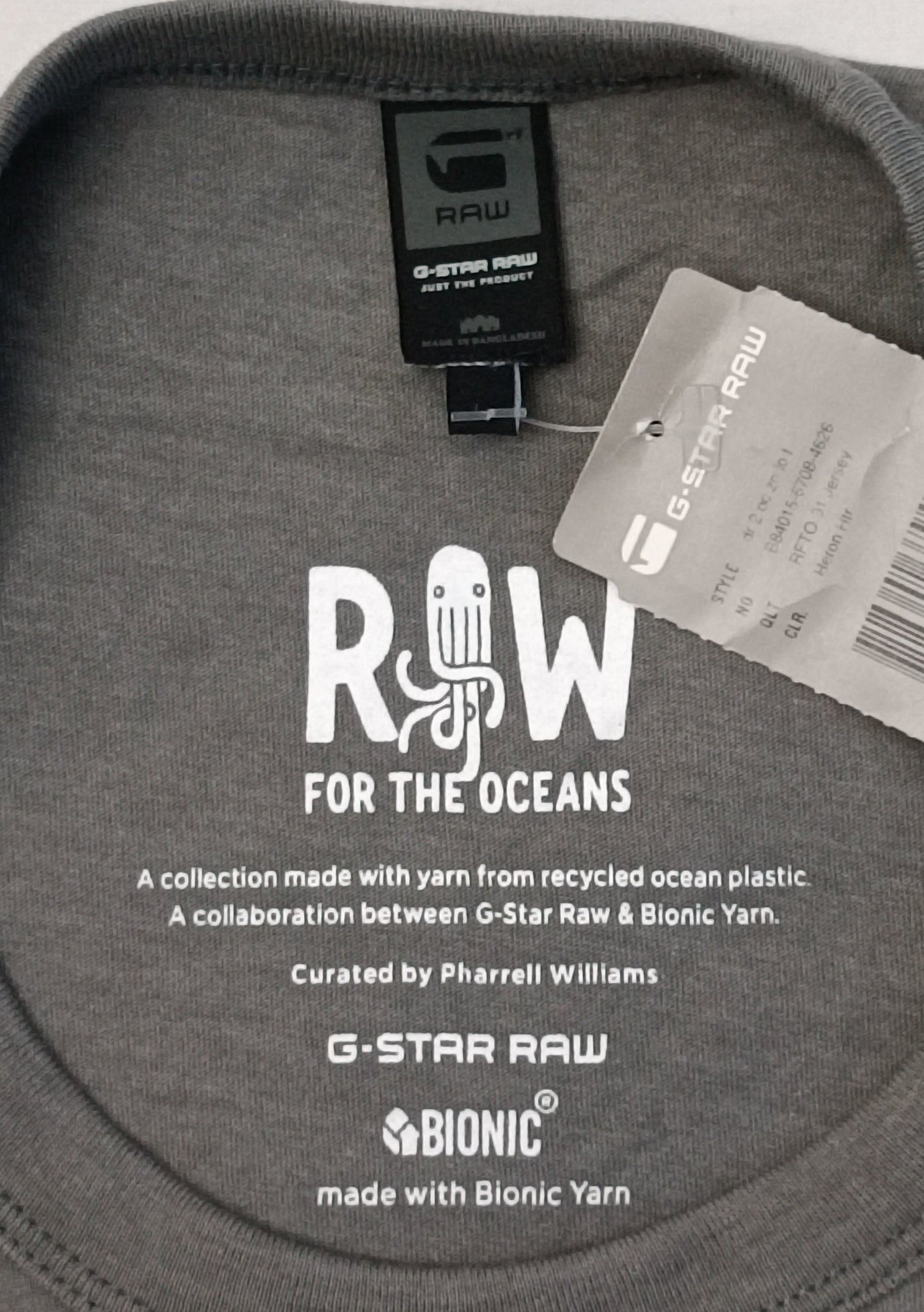 (L) G-STAR RAW For The Oceans тениска