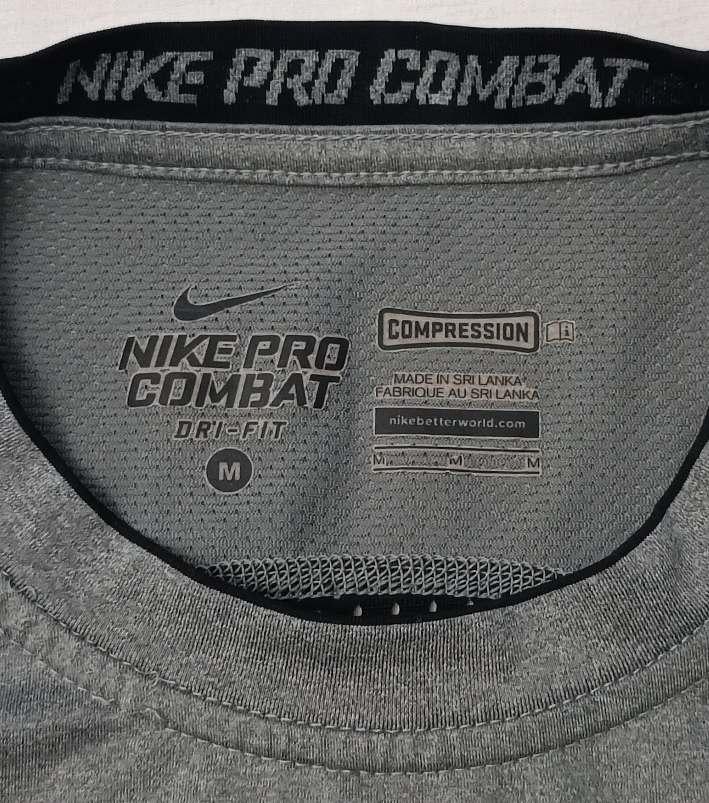 (M) Nike PRO Combat DRI-FIT Compression Tee тениска