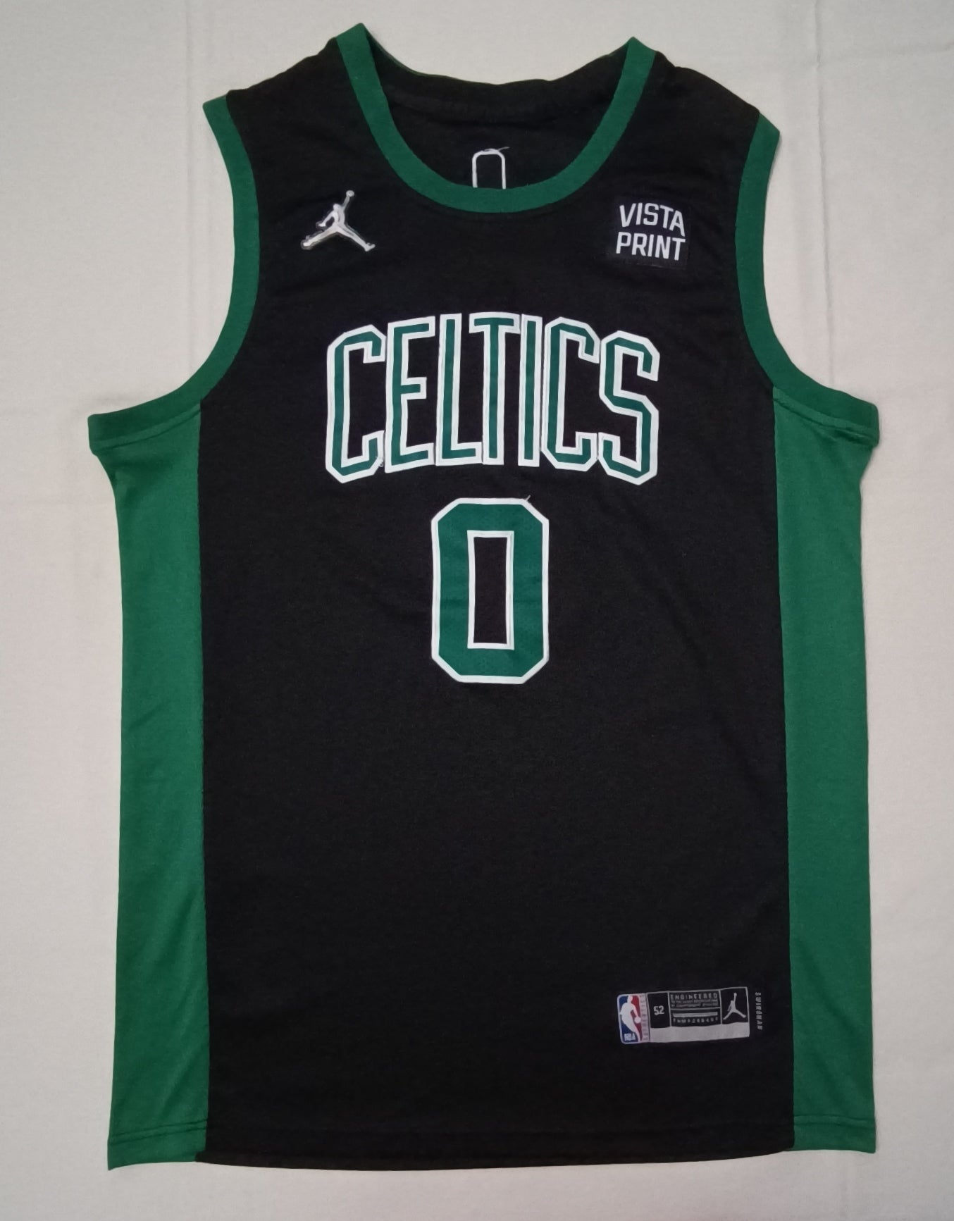 (L) Jordan AIR Nike NBA Boston Celtics #0 Tatum Jersey потник