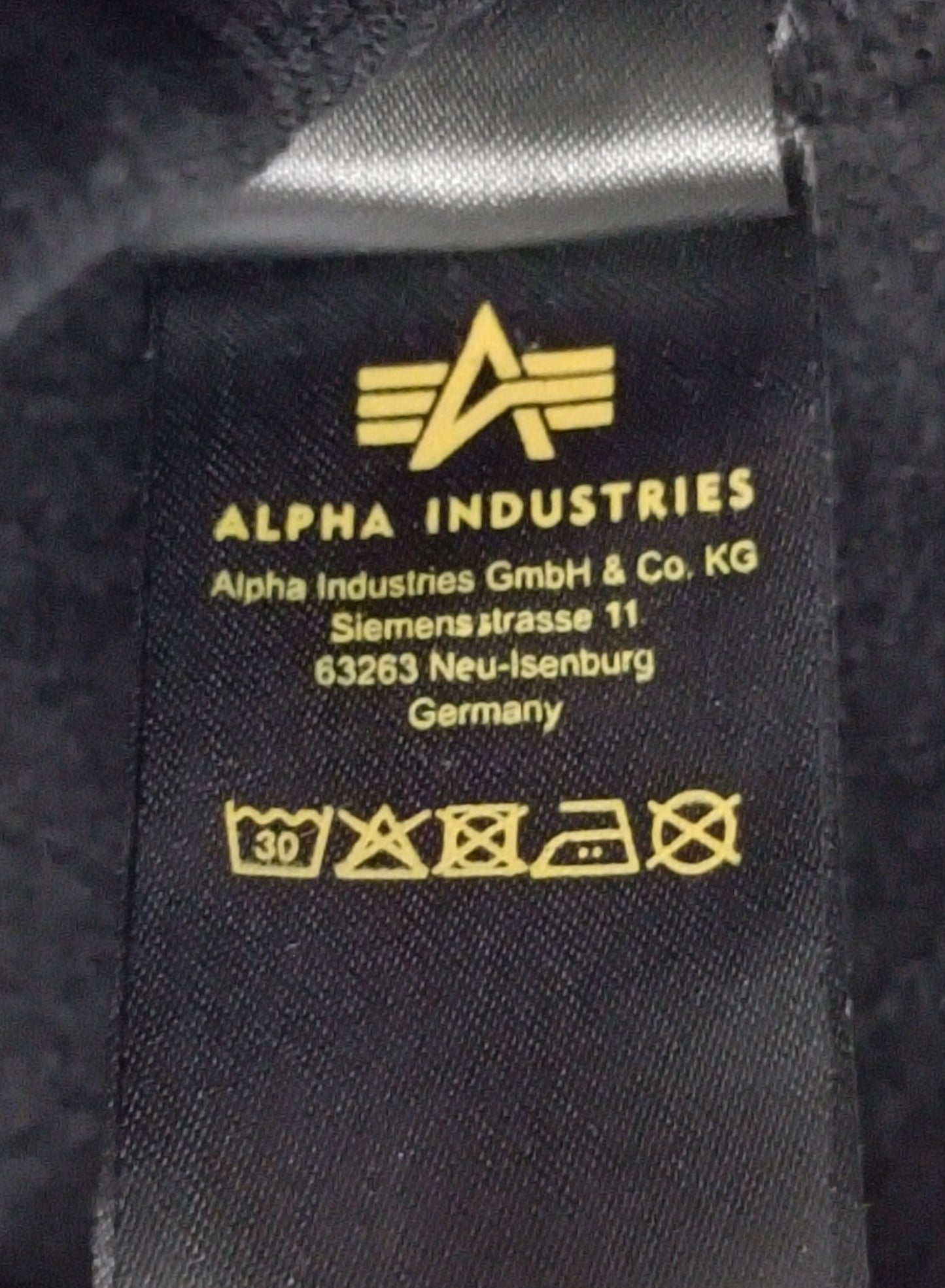 (L) Alpha Industries Hoodie Sweatshirt горнище