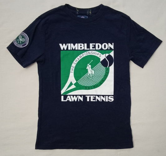 (ДЕТСКО) (Ръст 128-137см) POLO Ralph Lauren Wimbledon Lawn Tennis Shirt тениска