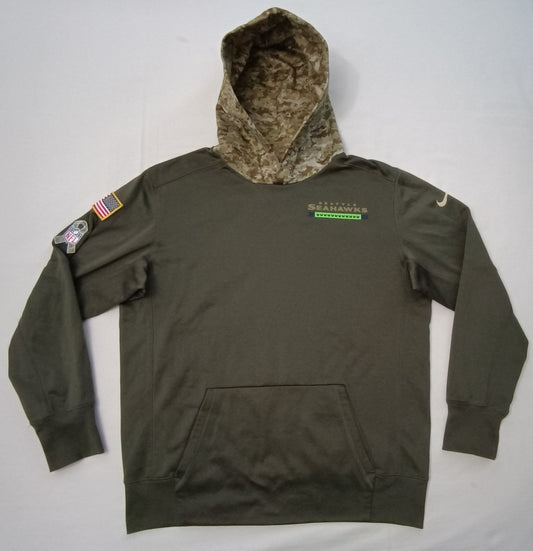 (L) Nike NFL Seattle Seahawks Salute To Service Hoodie горнище