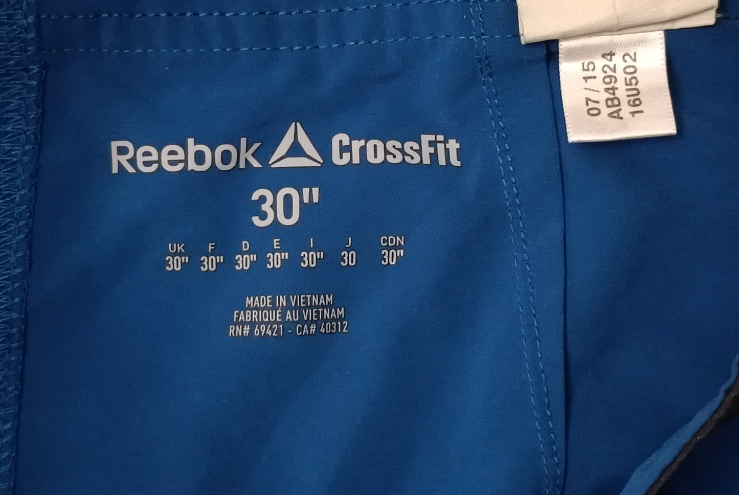 (S) Reebok Crossfit Shorts шорти