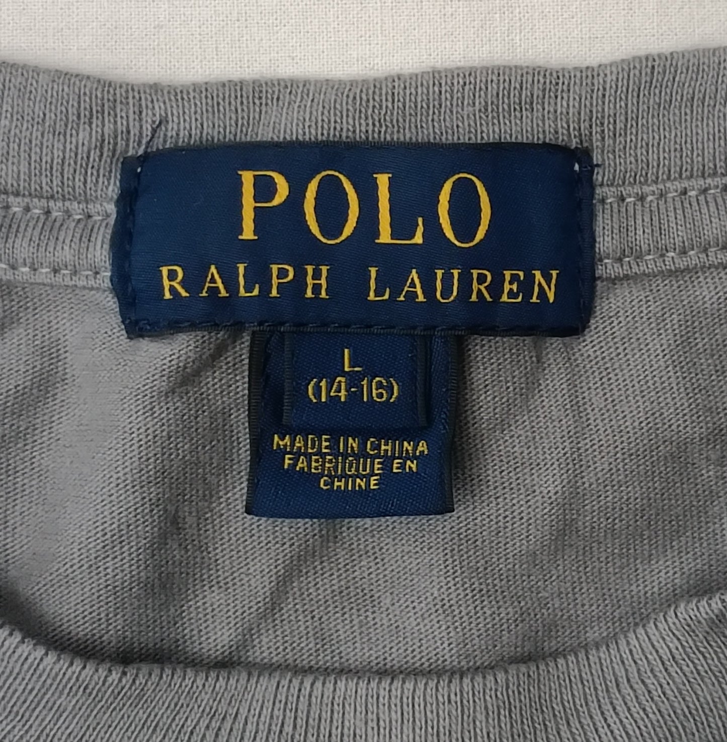 (ДЕТСКО) (Ръст 147-158см) POLO Ralph Lauren тениска