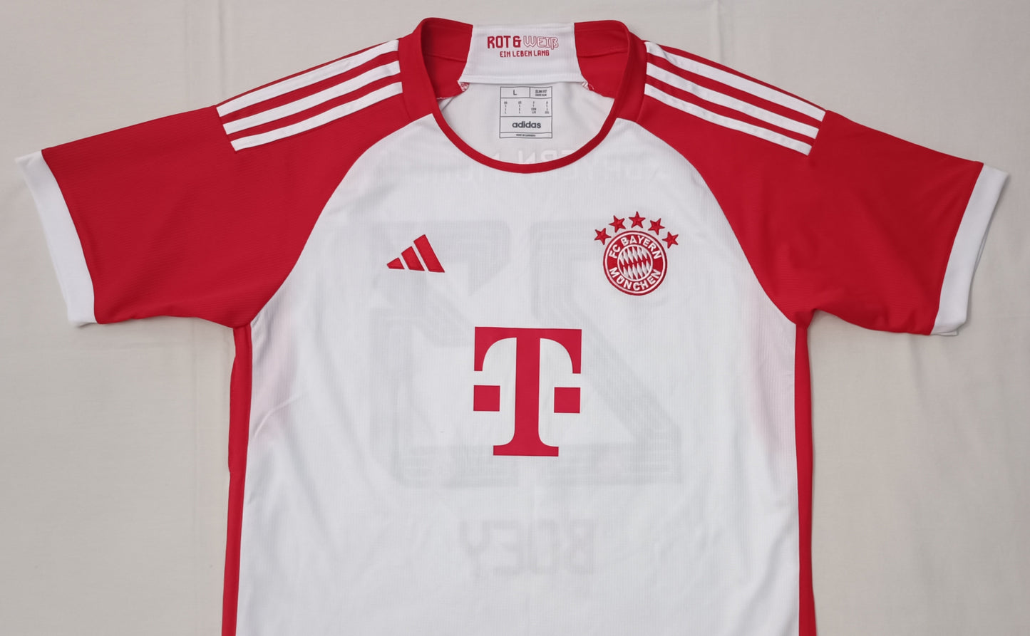 (L) Adidas Bayern Munchen #23 Boey Home Jersey тениска