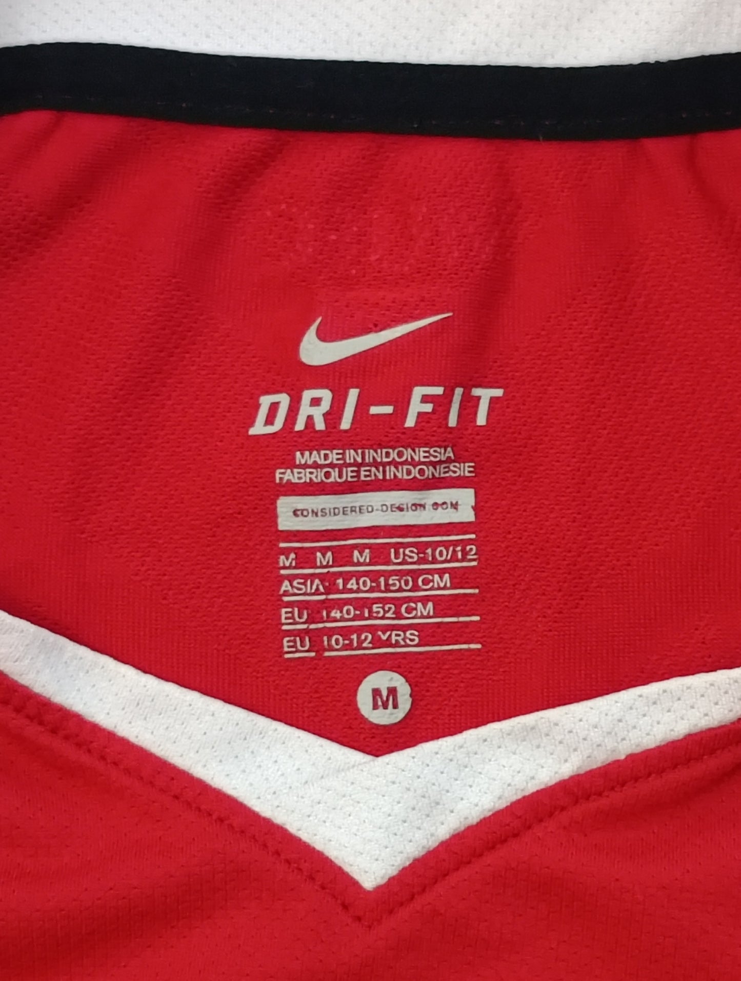(ДЕТСКО) (Ръст 137-147см) Nike DRI-FIT Manchester United #10 Rooney Home Jersey тениска