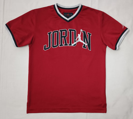 (ДЕТСКО) (Ръст 140-152см) Jordan AIR Nike Mesh 23 Tee тениска