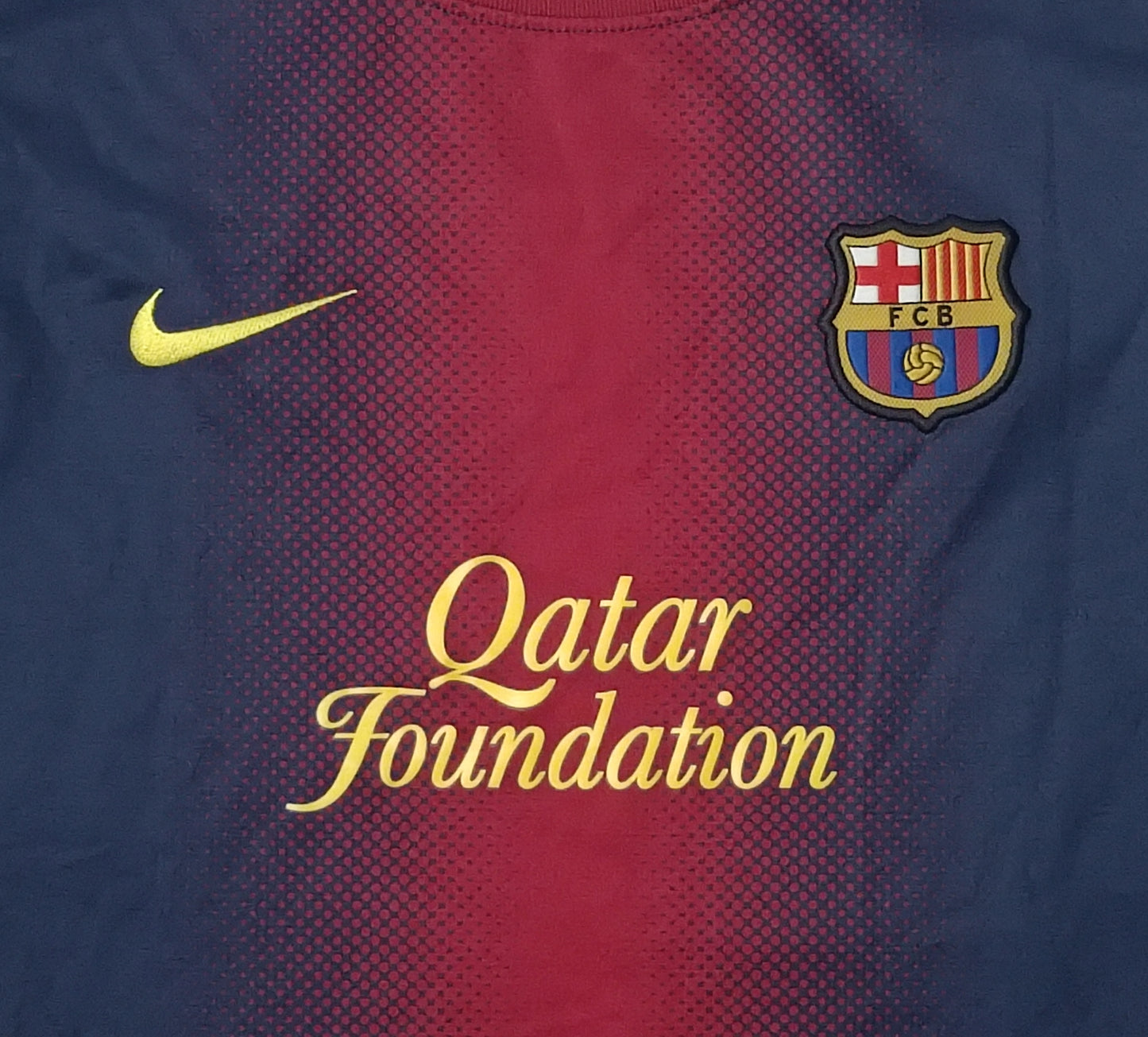 (ДЕТСКО) (Ръст 116-122см) Nike DRI-FIT FC Barcelona Home Jersey тениска