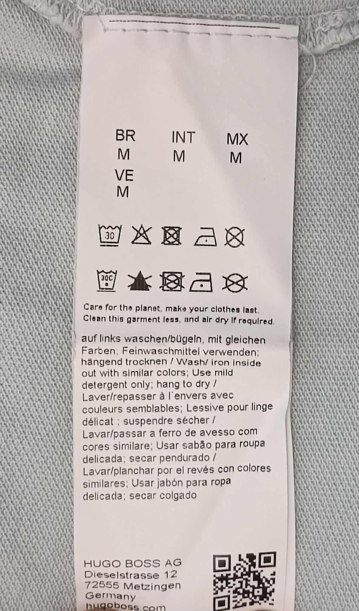 (M) Hugo Boss Prime Polo Shirt тениска