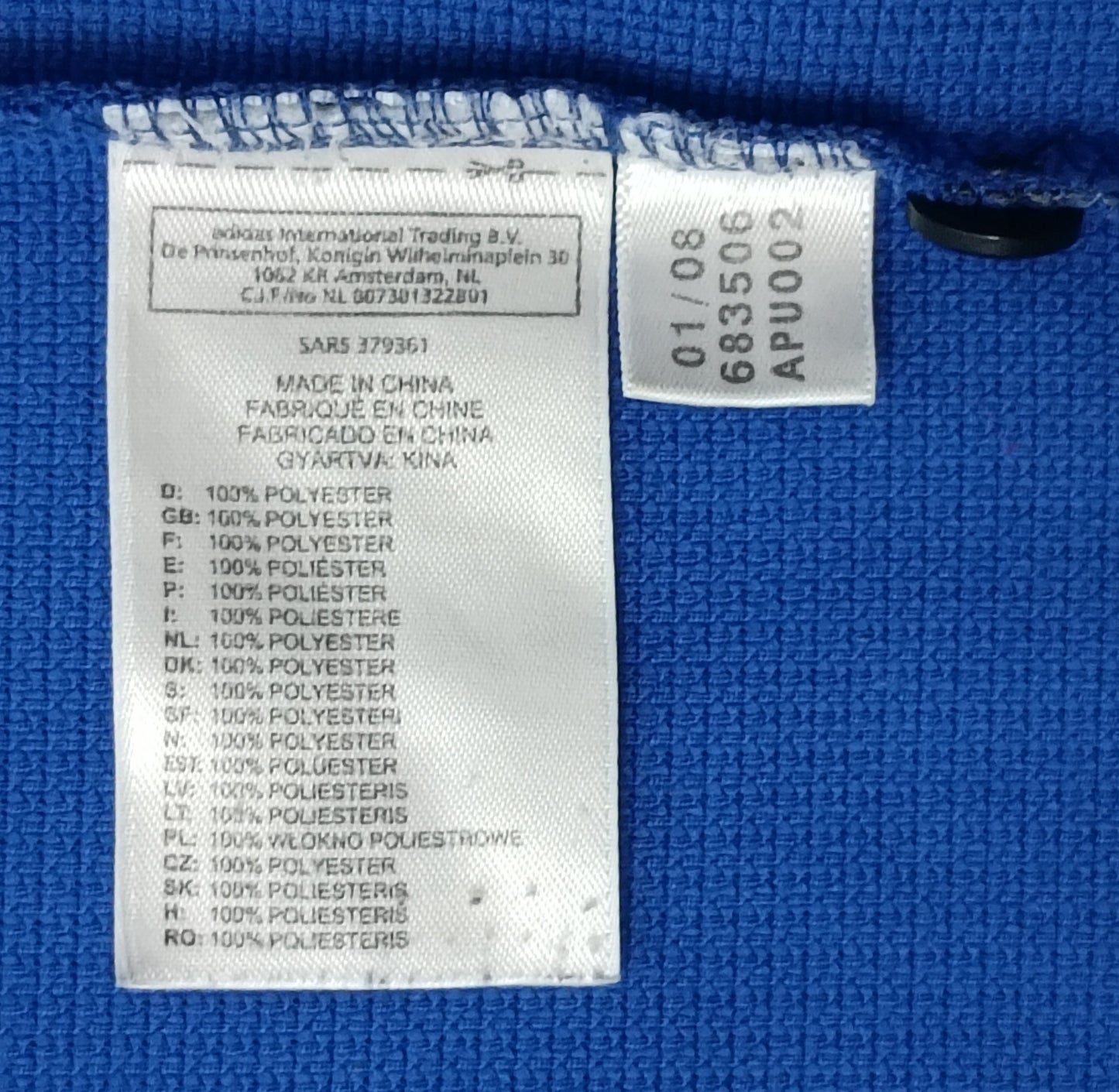 (M) Adidas Chelsea 2008/10 Jersey тениска