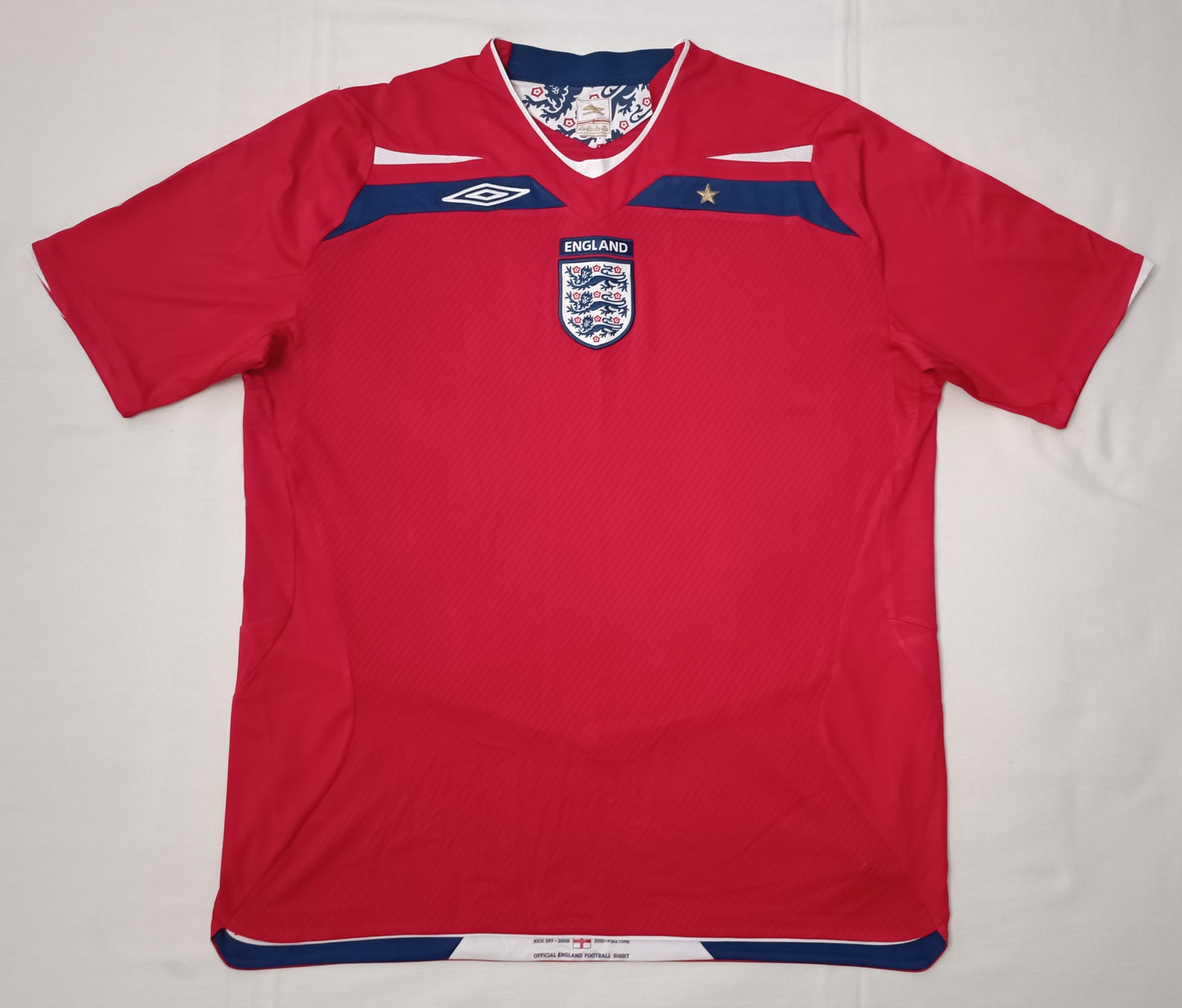 (XL) Umbro England 2008/10 Away Jersey тениска