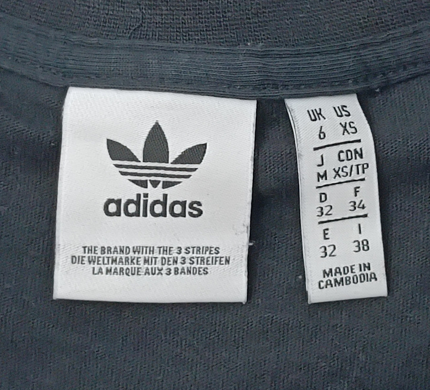 (ДАМСКО) (XS) Adidas Originals Cropped Tee тениска