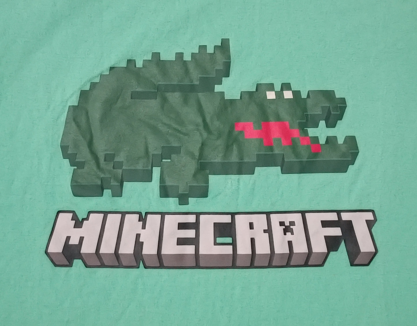 (S) Lacoste x Minecraft Shirt тениска