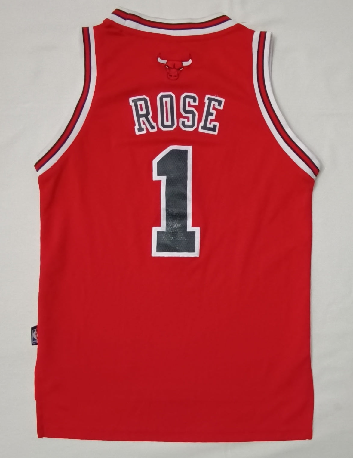 (ДЕТСКО) (Ръст 128-137см) Adidas NBA Chicago Bulls #1 Rose Jersey потник