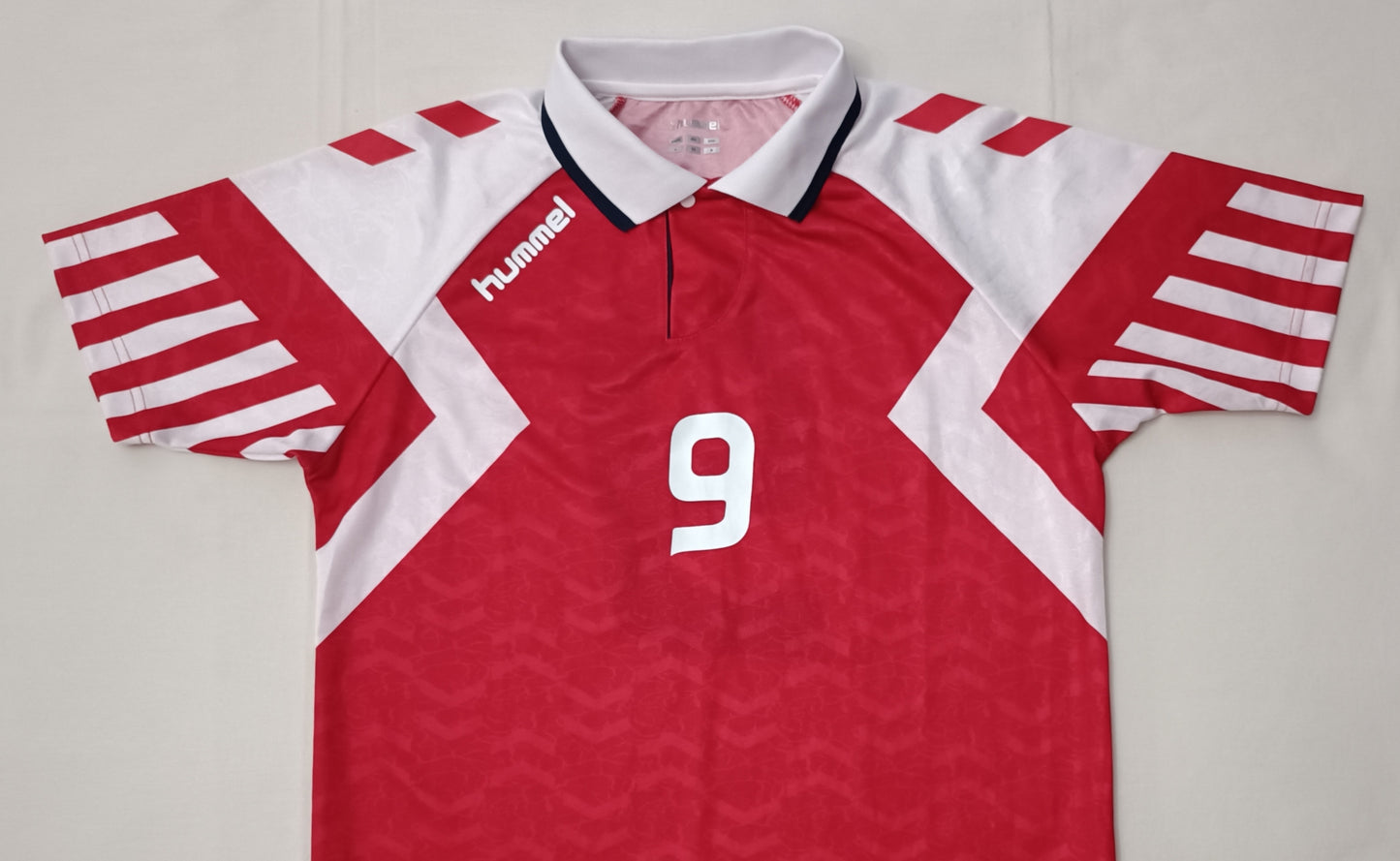 (S) Hummel Denmark 1992/94 Home Jersey тениска