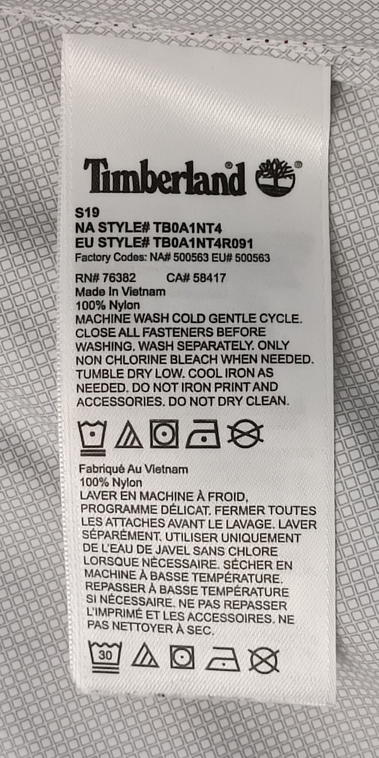(M) Timberland Signal Mountain Racer Jacket яке