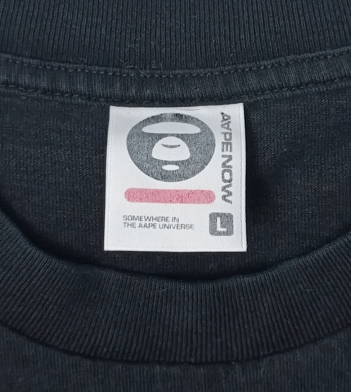 (L) A Bathing Ape Bape x Baby Milo T-Shirt тениска
