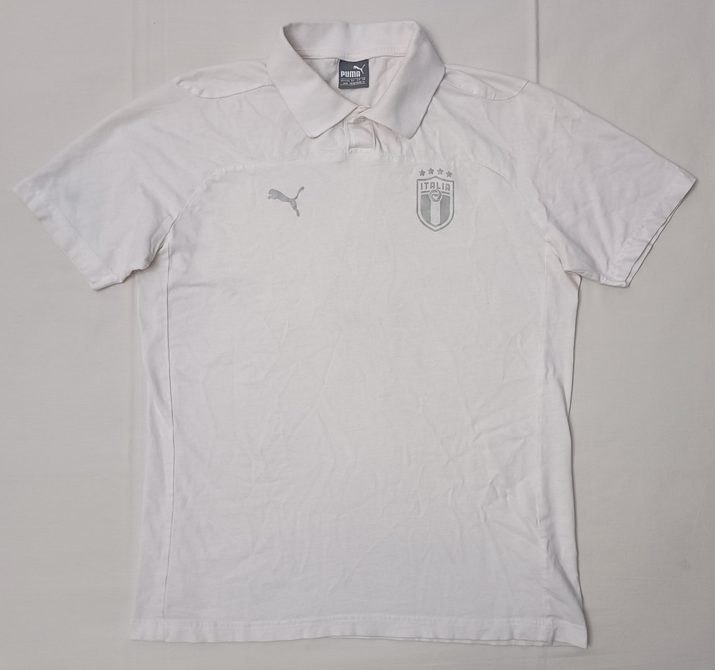 (M) Puma Italy Polo Shirt тениска