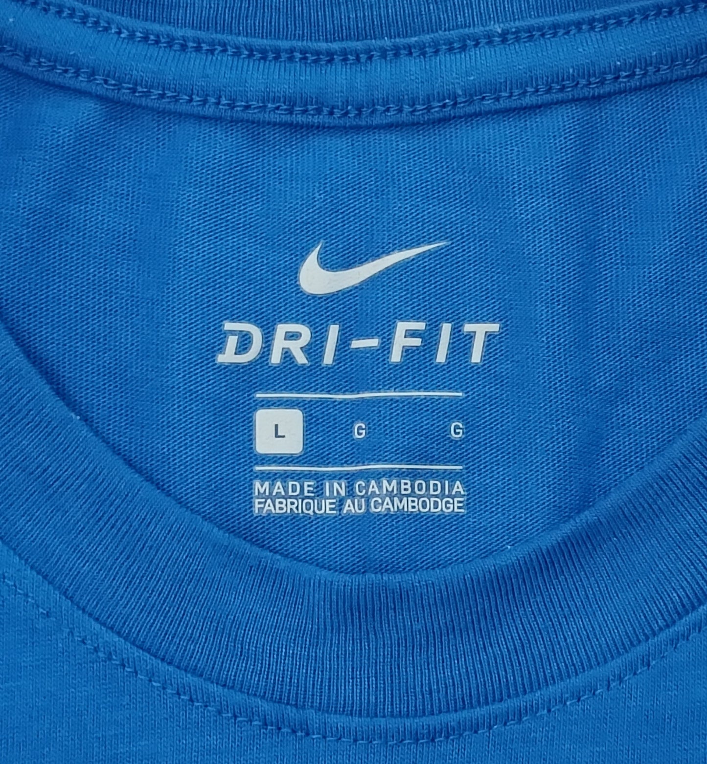 (L) Nike DRI-FIT тениска