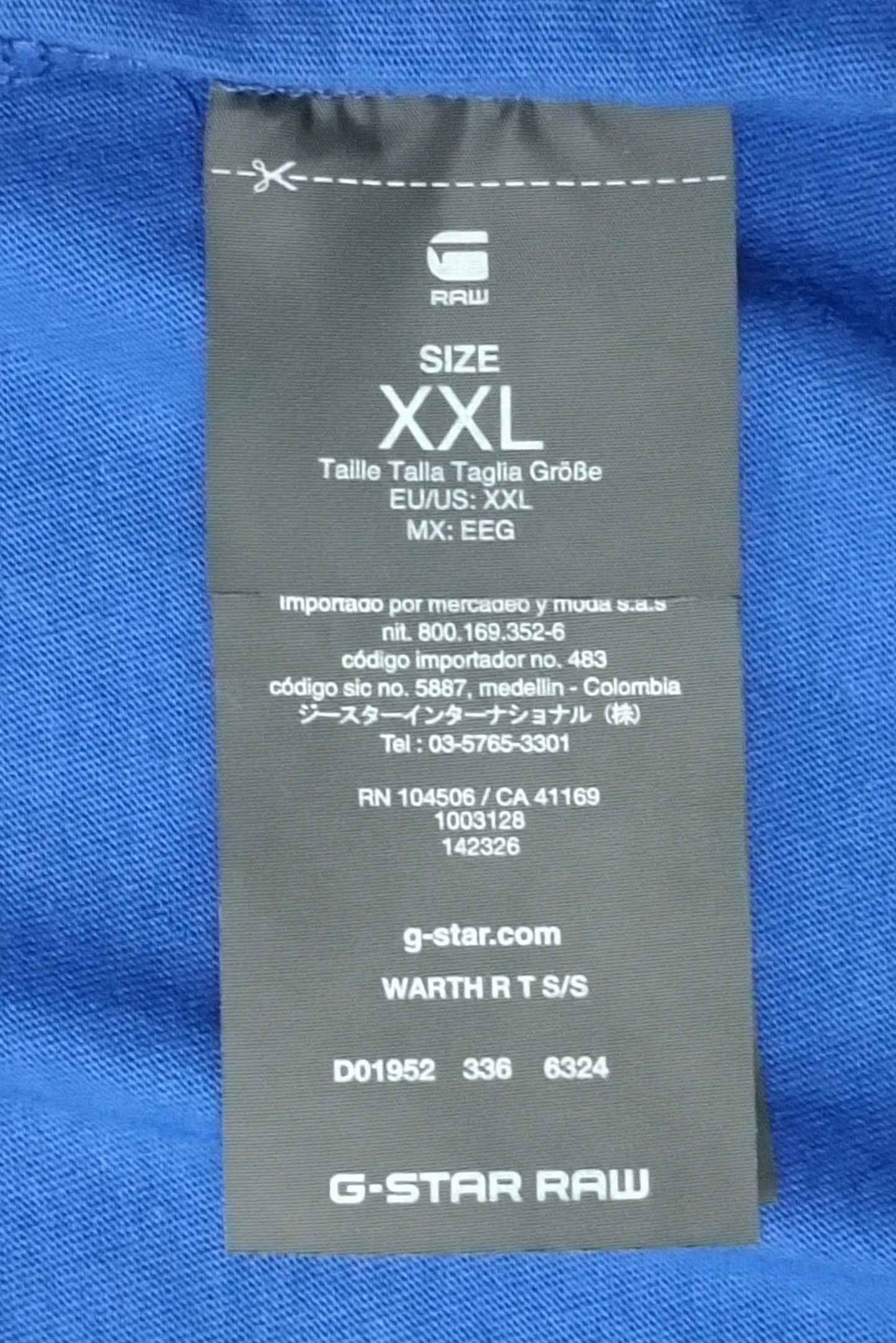 (2XL) G-STAR RAW Warth Tee тениска