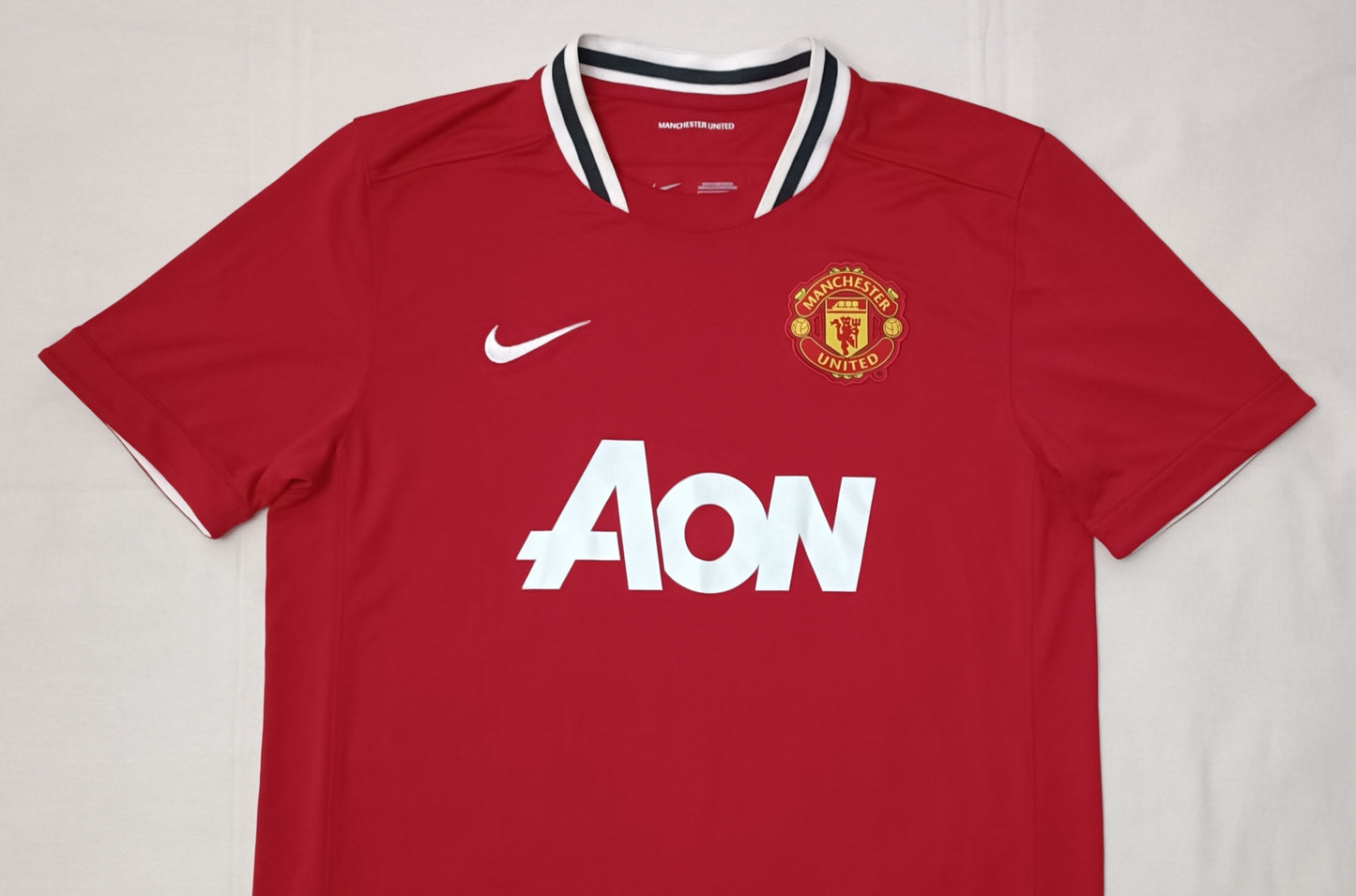 (L) Nike DRI-FIT Manchester United Home Jersey тениска