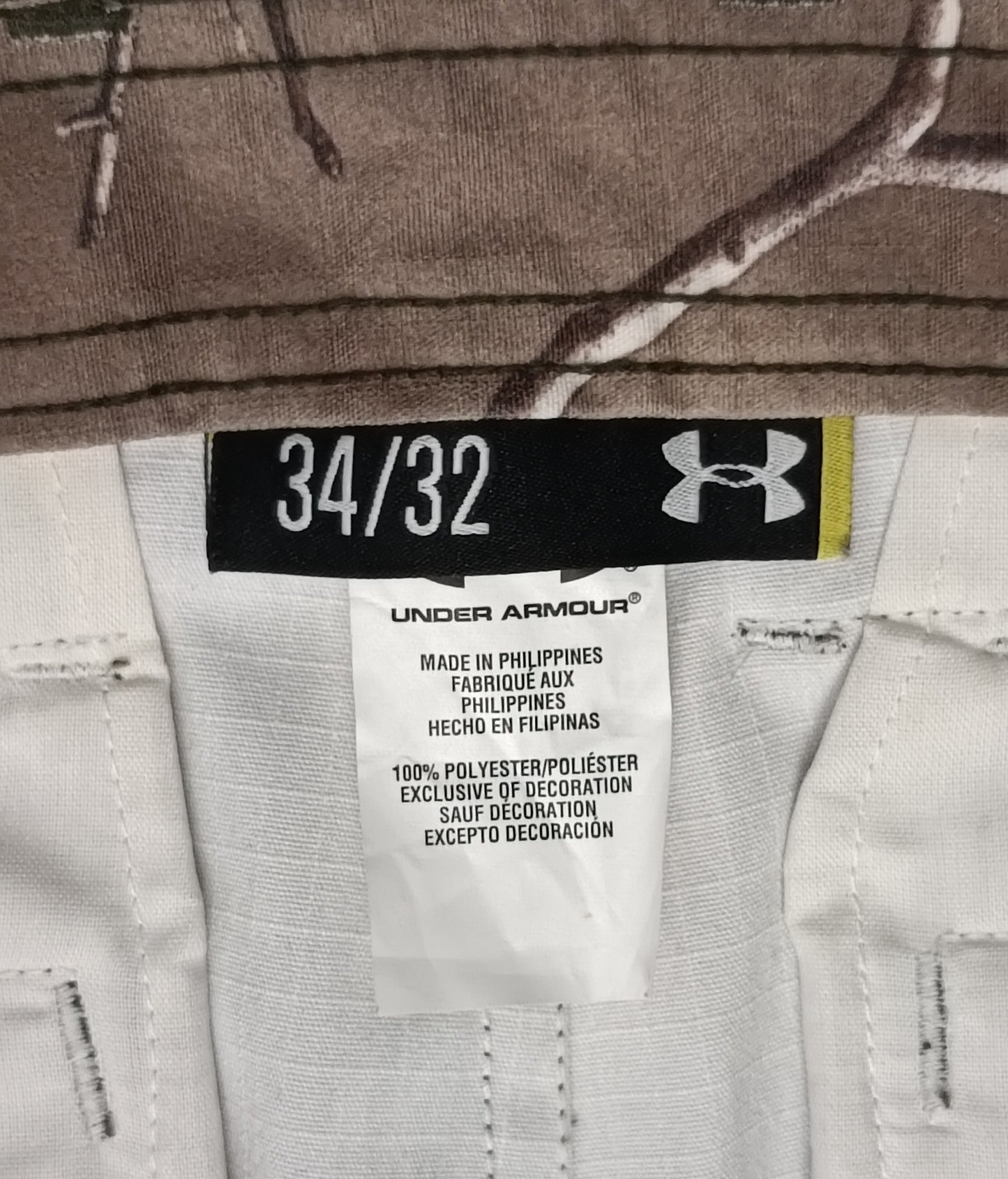 (L) Under Armour UA Camouflage Pants долнище