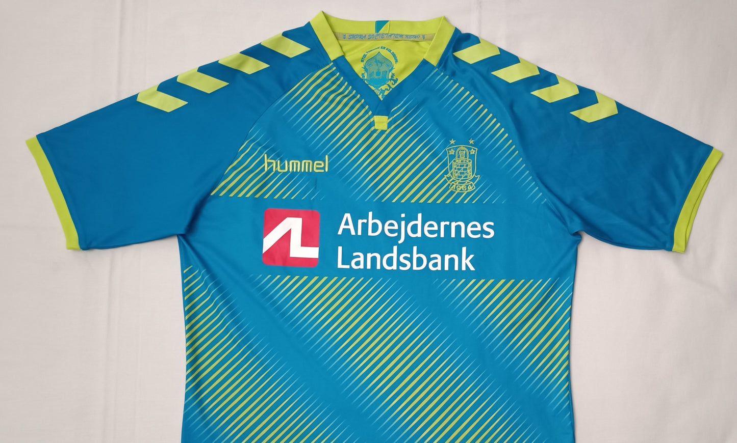 (L) Hummel Brondby 2017/19 Third Jersey тениска
