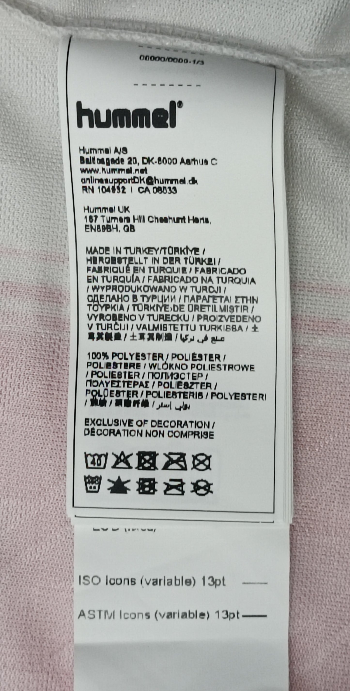 (M) Hummel x Faxe Kondi Pink Jersey тениска