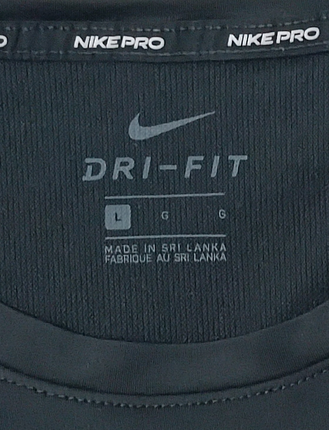 (L) Nike PRO DRI-FIT Long Sleeve блуза