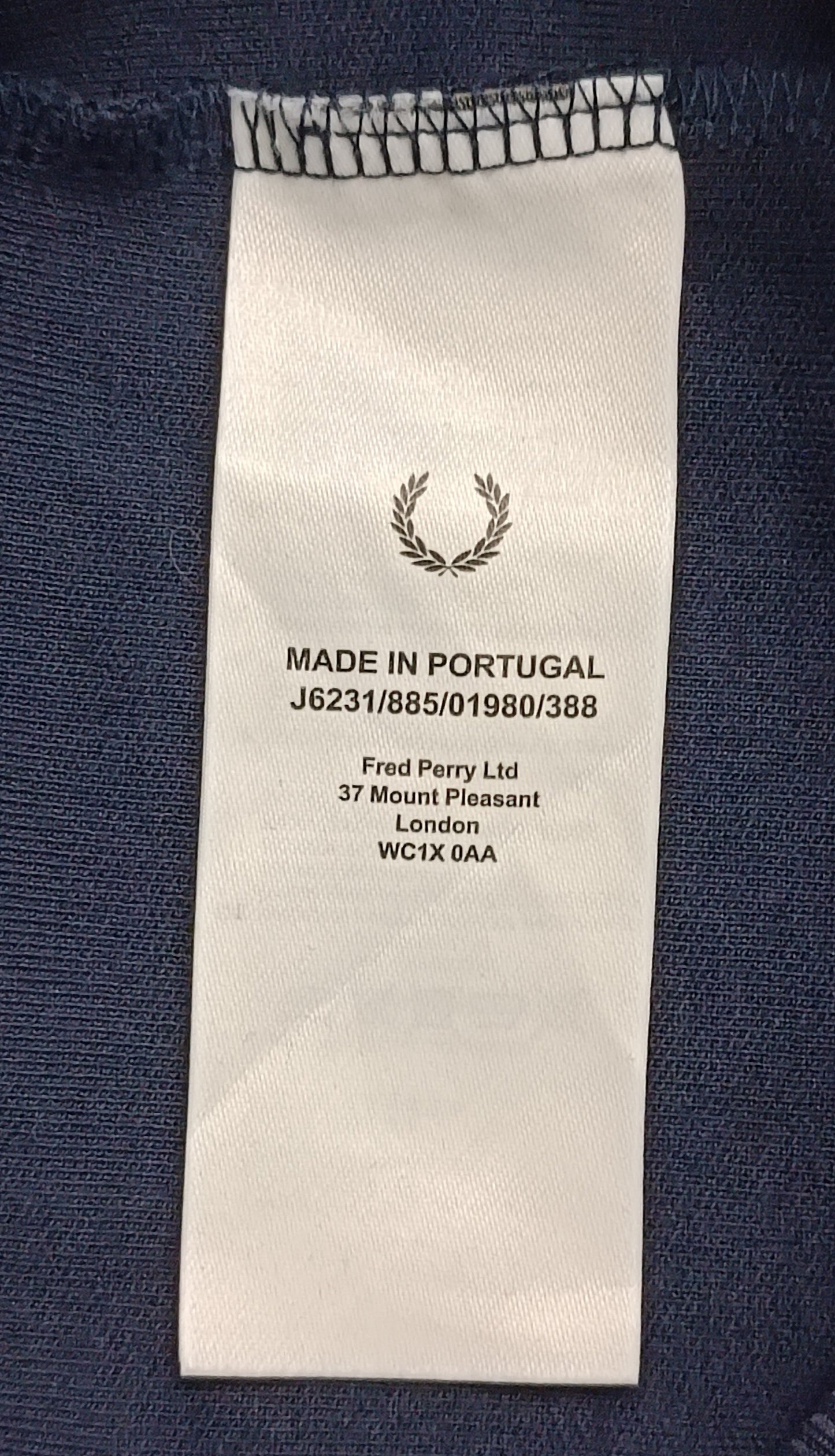 (L) Fred Perry Sweatshirt горнище