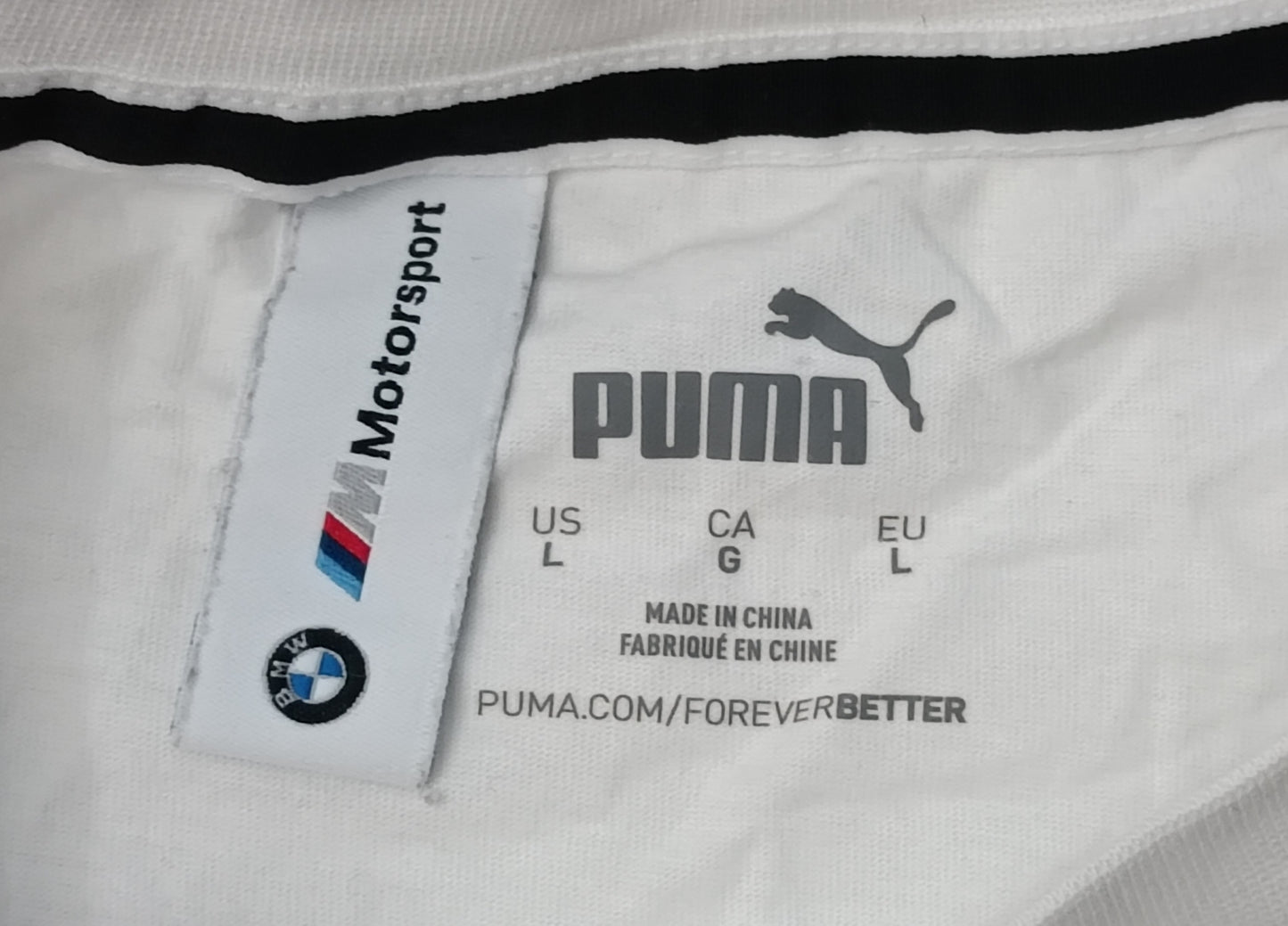 (L) Puma BMW Motorsport Tee тениска