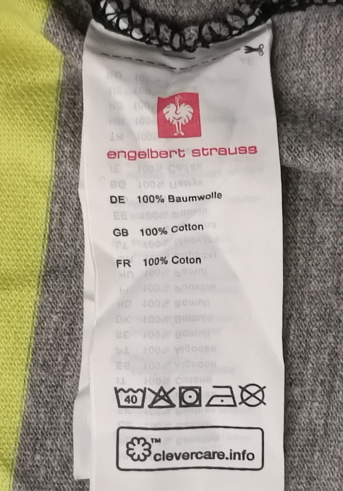 (XL) Engelbert Strauss Logo Shirt тениска