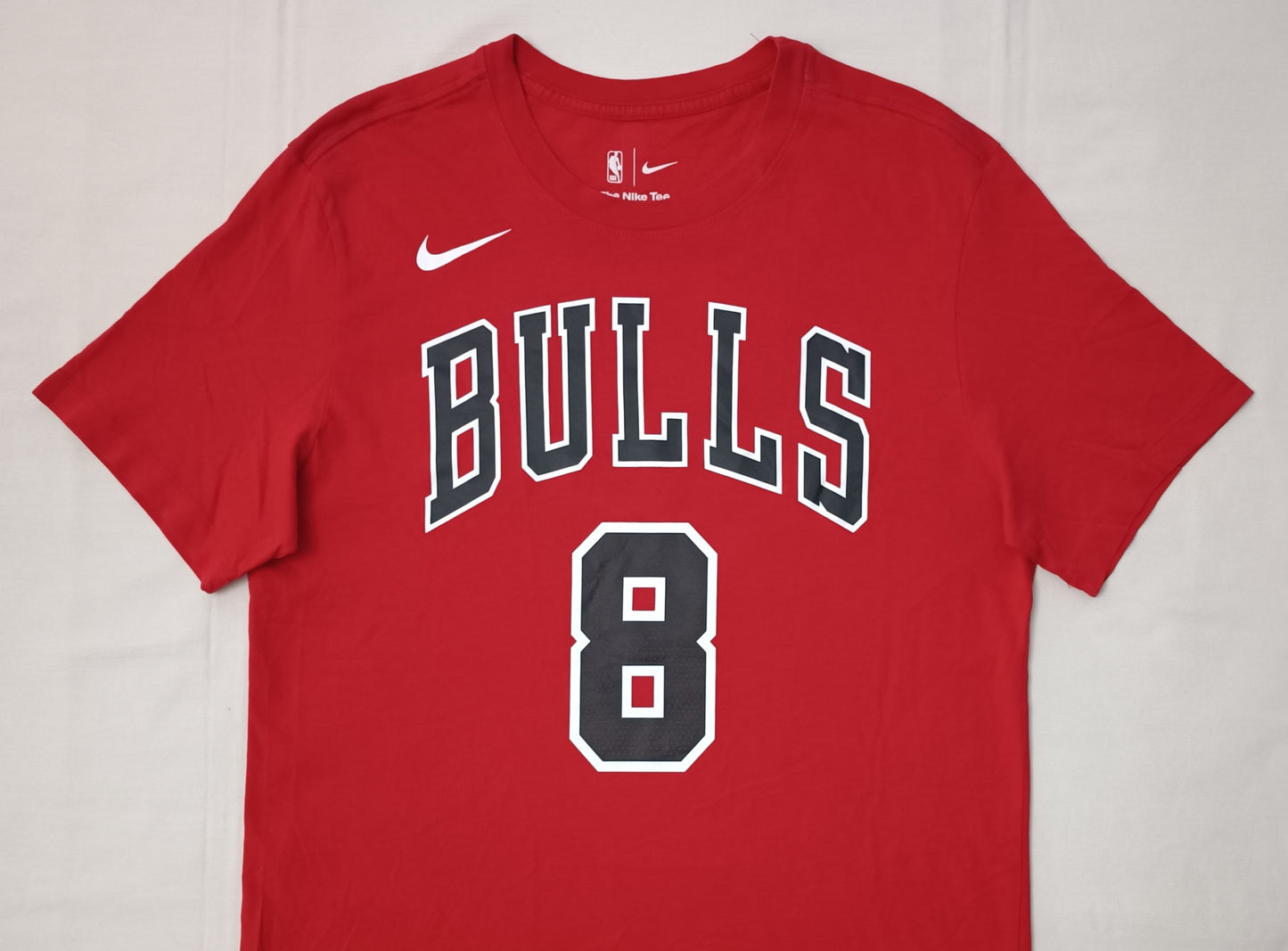 (M) Nike NBA Chicago Bulls #8 Lavine Shirt тениска
