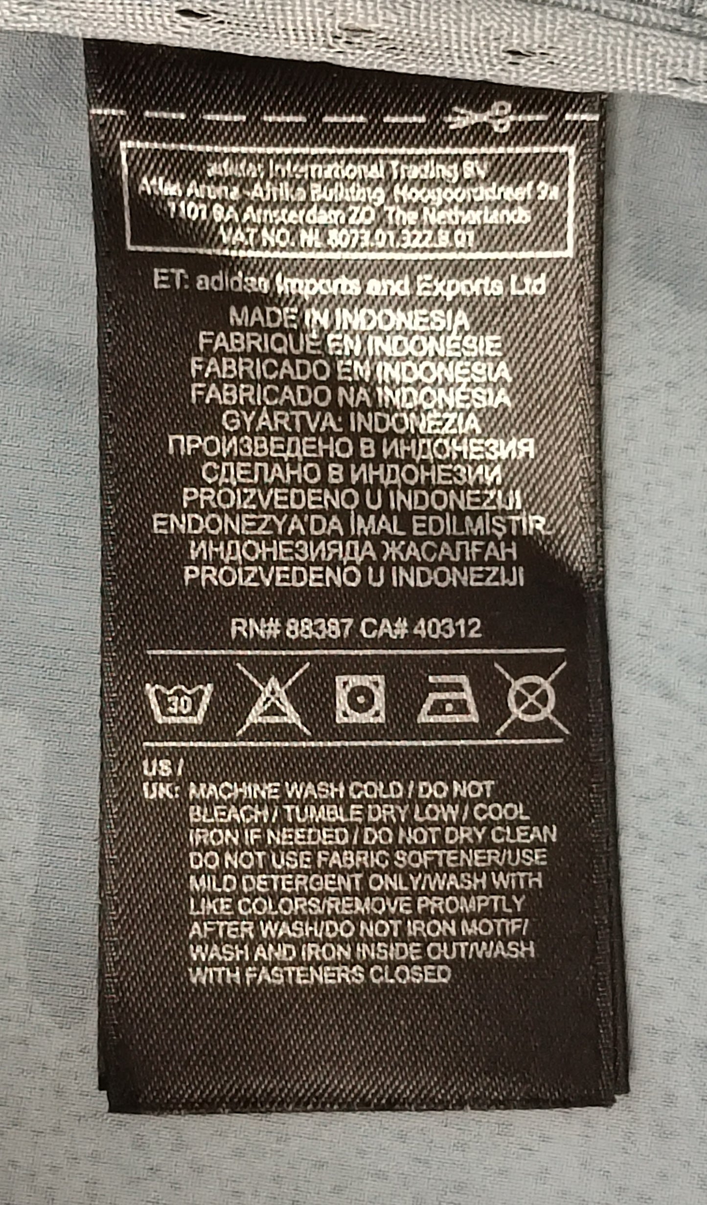 (M) Adidas Windbreaker Jacket яке