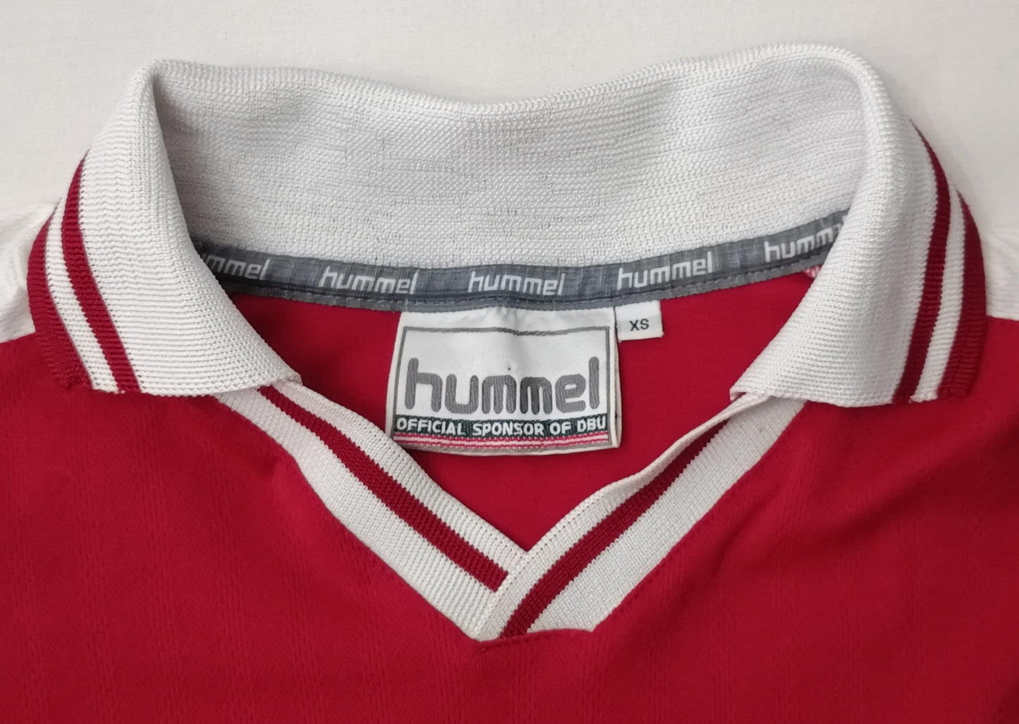 (XS) Hummel Denmark 1998 #11 Home Jersey тениска