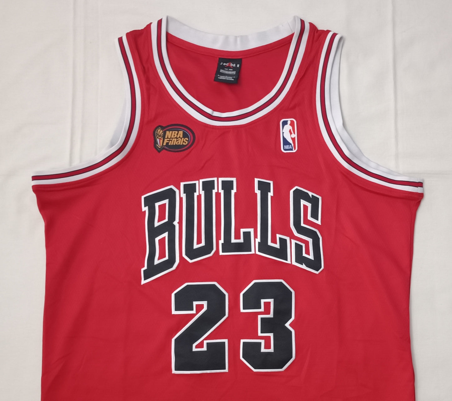 (L) Jordan AIR Nike Chicago Bulls #23 Jordan Jersey потник