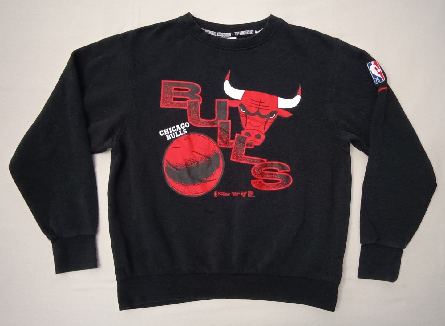 (M) Nike NBA Chicago Bulls Fleece Courtside Sweatshirt горнище