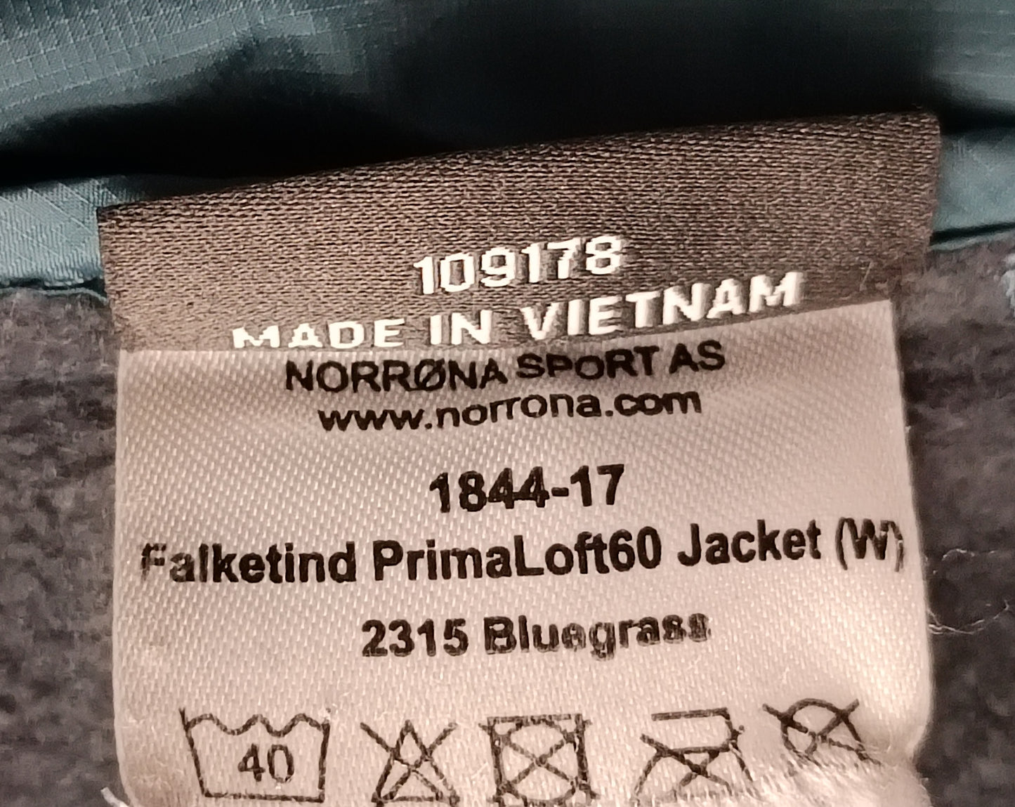 (ДАМСКО) (S) Norrona Falketind PrimaLoft 60 Jacket яке