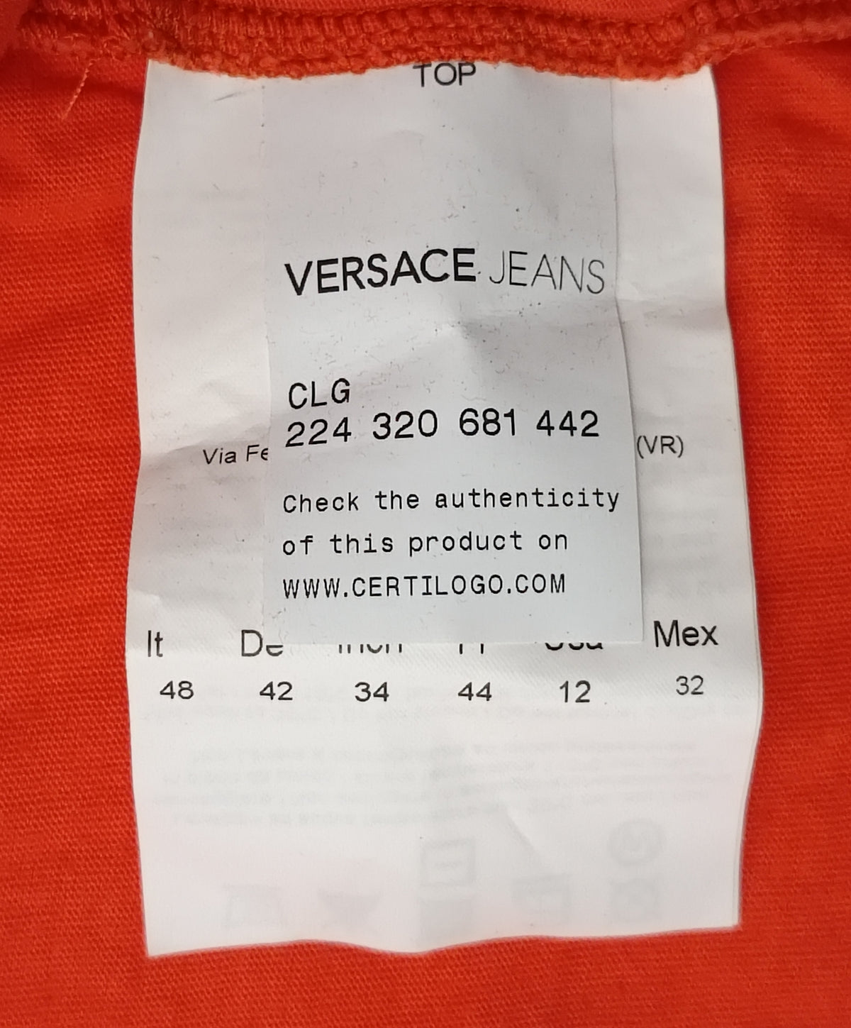 (ДАМСКО) (L) Versace Jeans Shirt тениска
