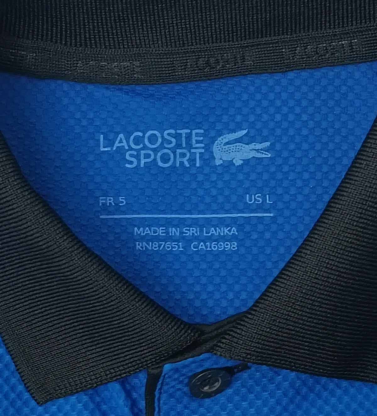 (L) Lacoste Sport Polo Shirt тениска