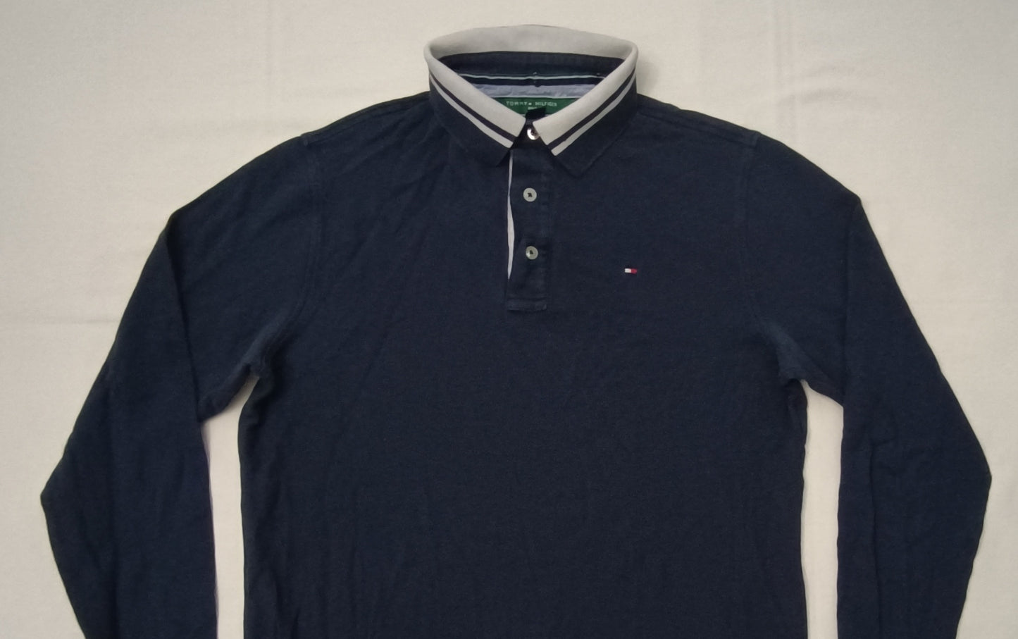 (S) Tommy Hilfiger Polo Long Sleeve поло блуза