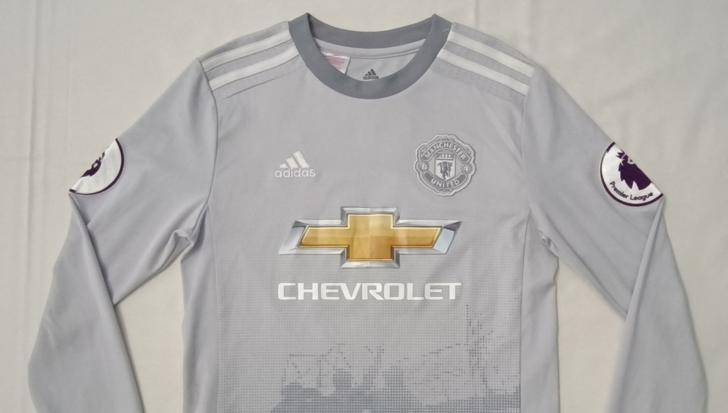 (ДЕТСКО) (Ръст 140-152см) Adidas Manchester United #9 Lukaku Third Jersey тениска