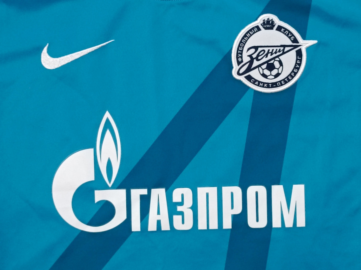 (ДЕТСКО) (Ръст 147-158см) Nike DRI-FIT Zenit St. Petersburg Home Jersey тениска