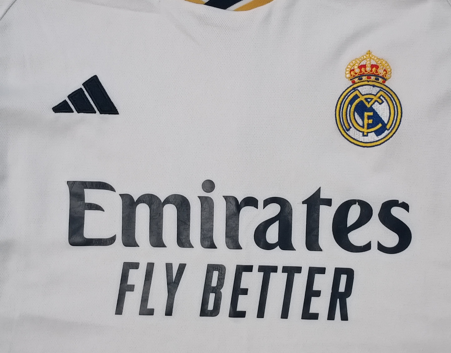 (S) Adidas Real Madrid #5 Bellingham 2023/24 Home Jersey тениска