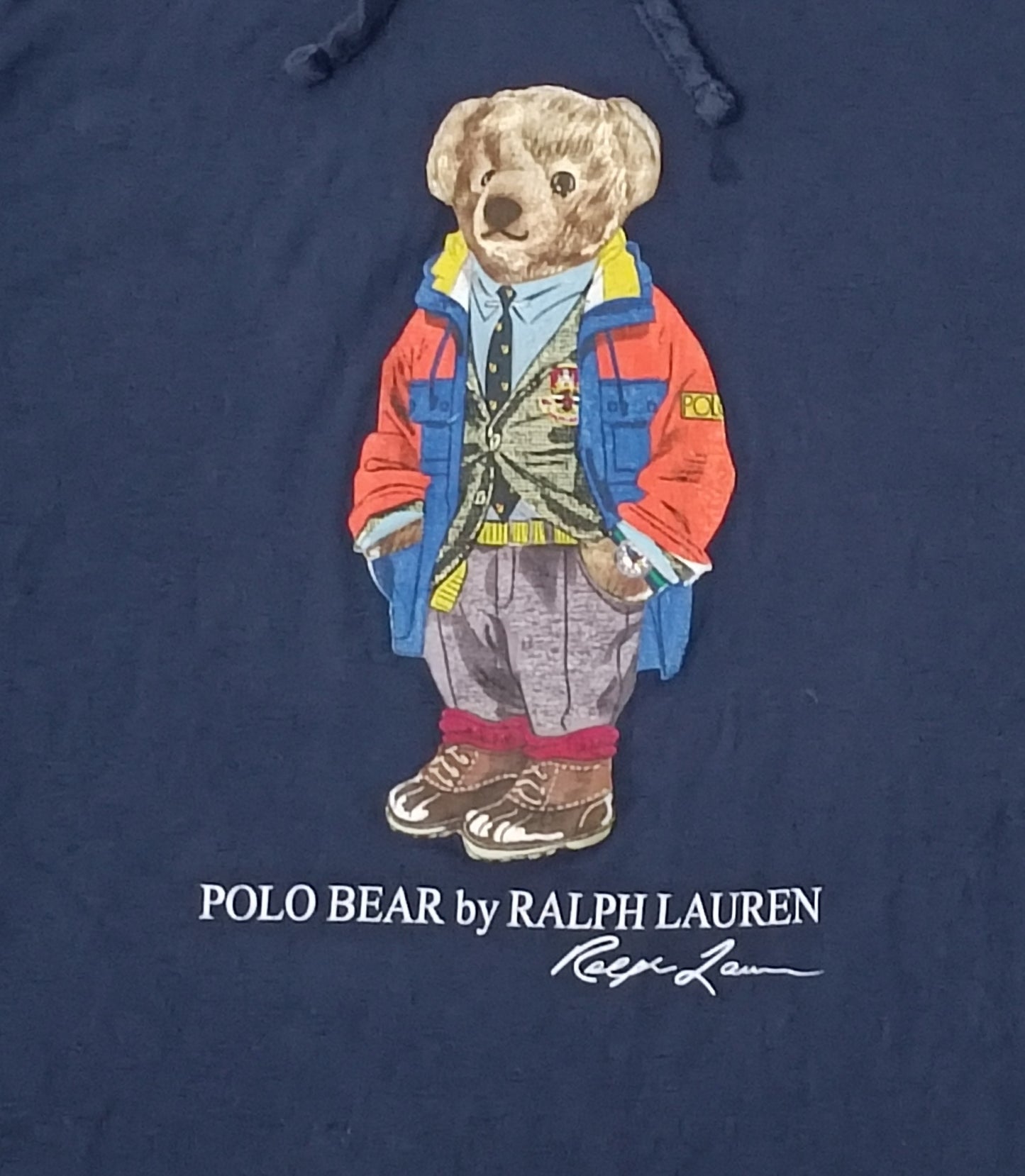 (S) POLO Ralph Lauren Polo Bear Hoodie горнище