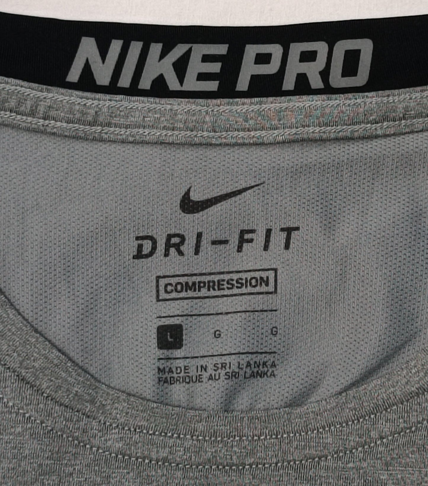 (L) Nike PRO DRI-FIT Compression Long Sleeve блуза