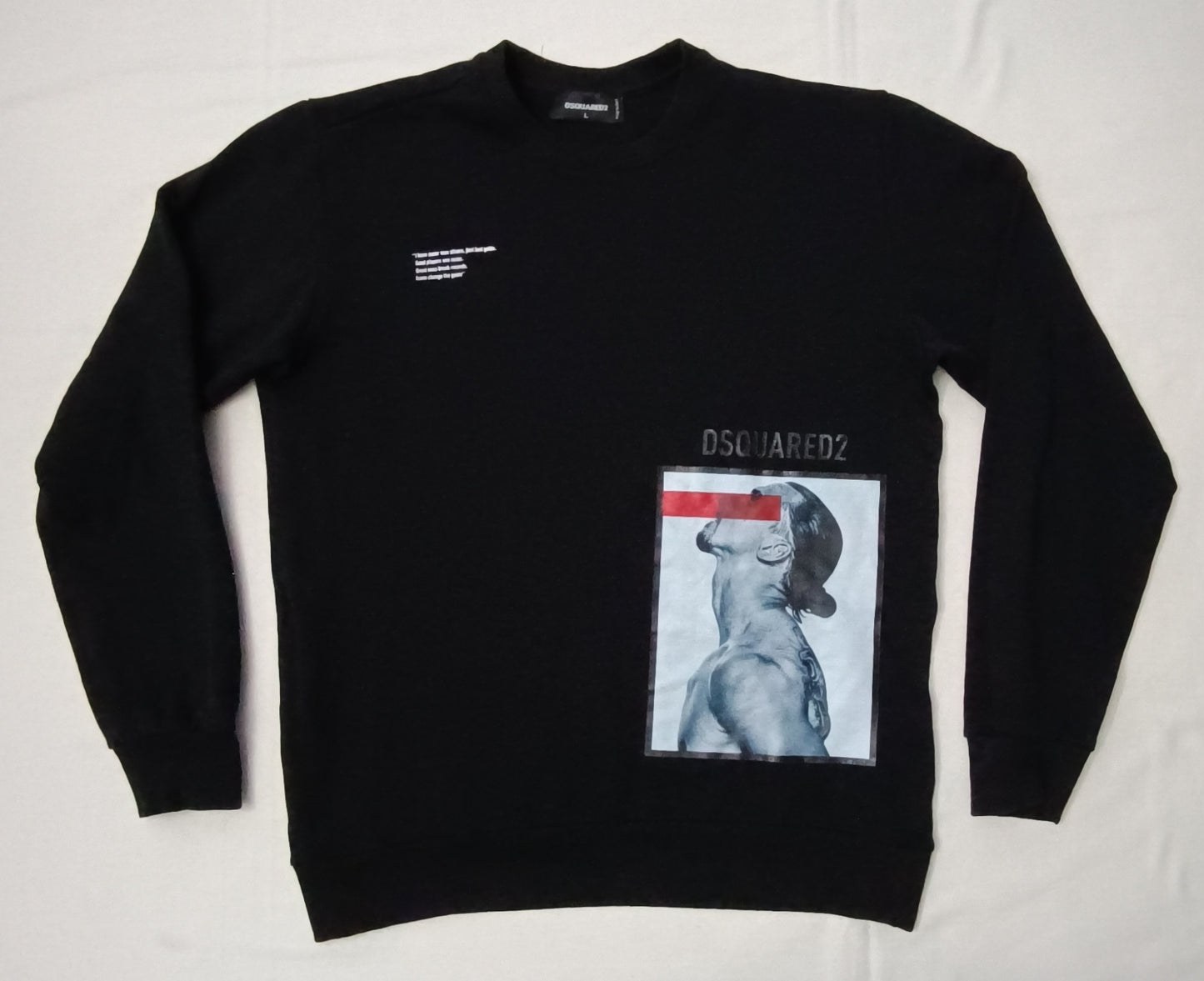 (L) DSQUARED2 x Ibrahimovic Sweatshirt горнище